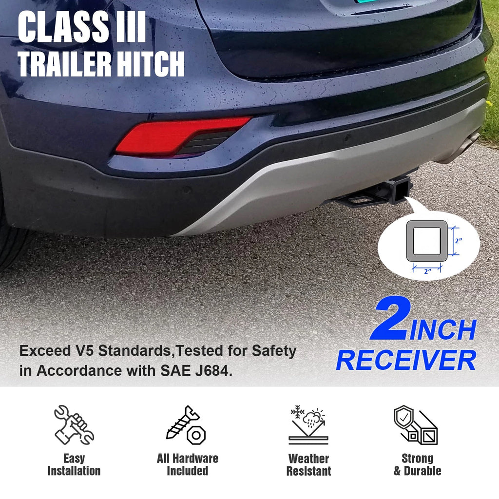 Towing Hitch Receiver Class 3 for Hyundai Santa Fe Sport (2013-2018)
