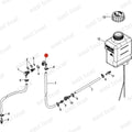 Gear Lube Monitor Connector for Mercruiser 100 350 357 377 383 496 (22-861163)