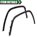 Fender Flares for Jeep Grand Cherokee (2011–2017) Front Left & Right Black Pair