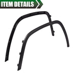 Fender Flares for Jeep Grand Cherokee (2011–2017) Front Left & Right Black Pair