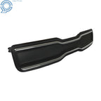 Front Upper Grille for Kia Soul (2014-2016) Black with Chrome Trim