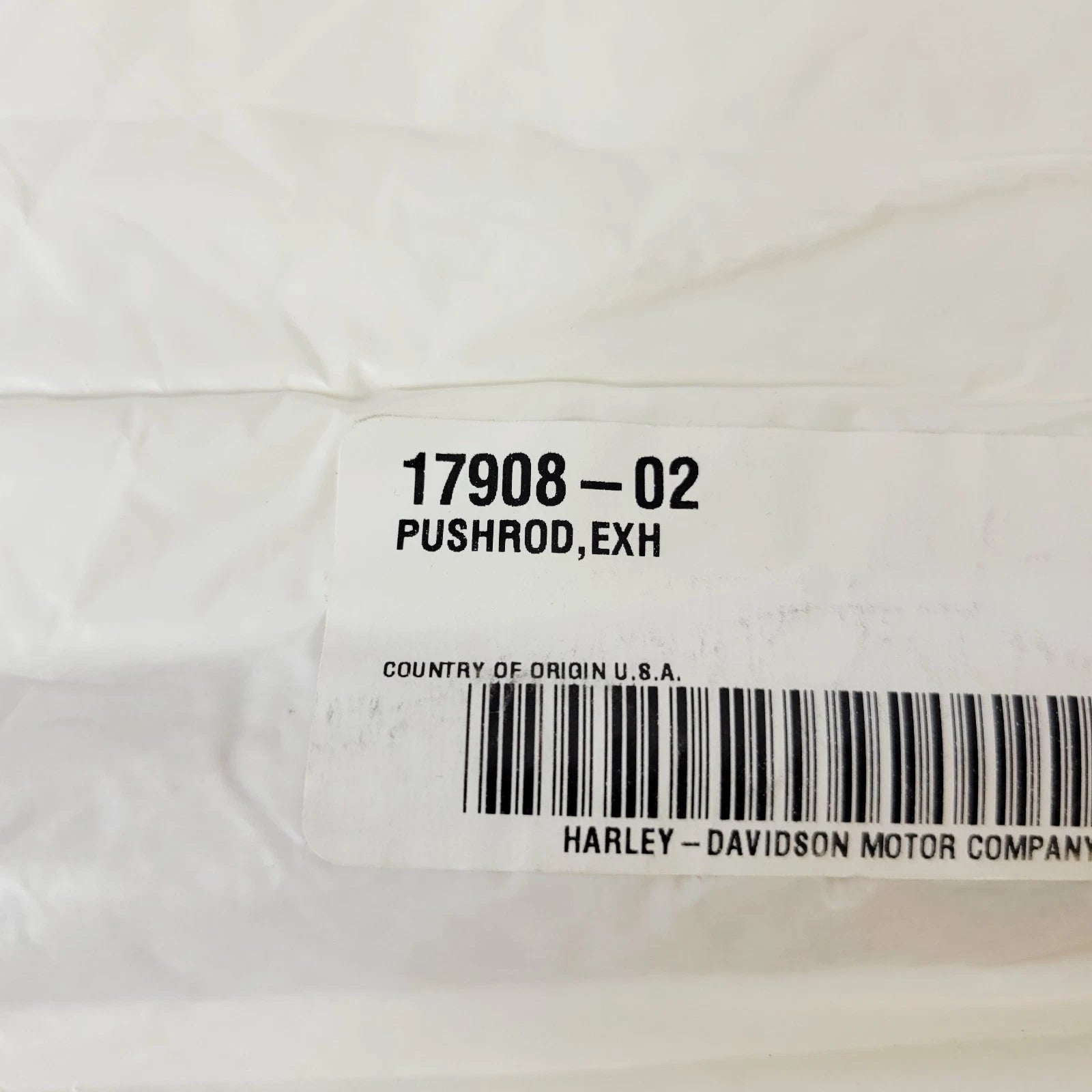 Harley-Davidson Exhaust Pushrod 17908-02 for Sportster XL (2004–2022)