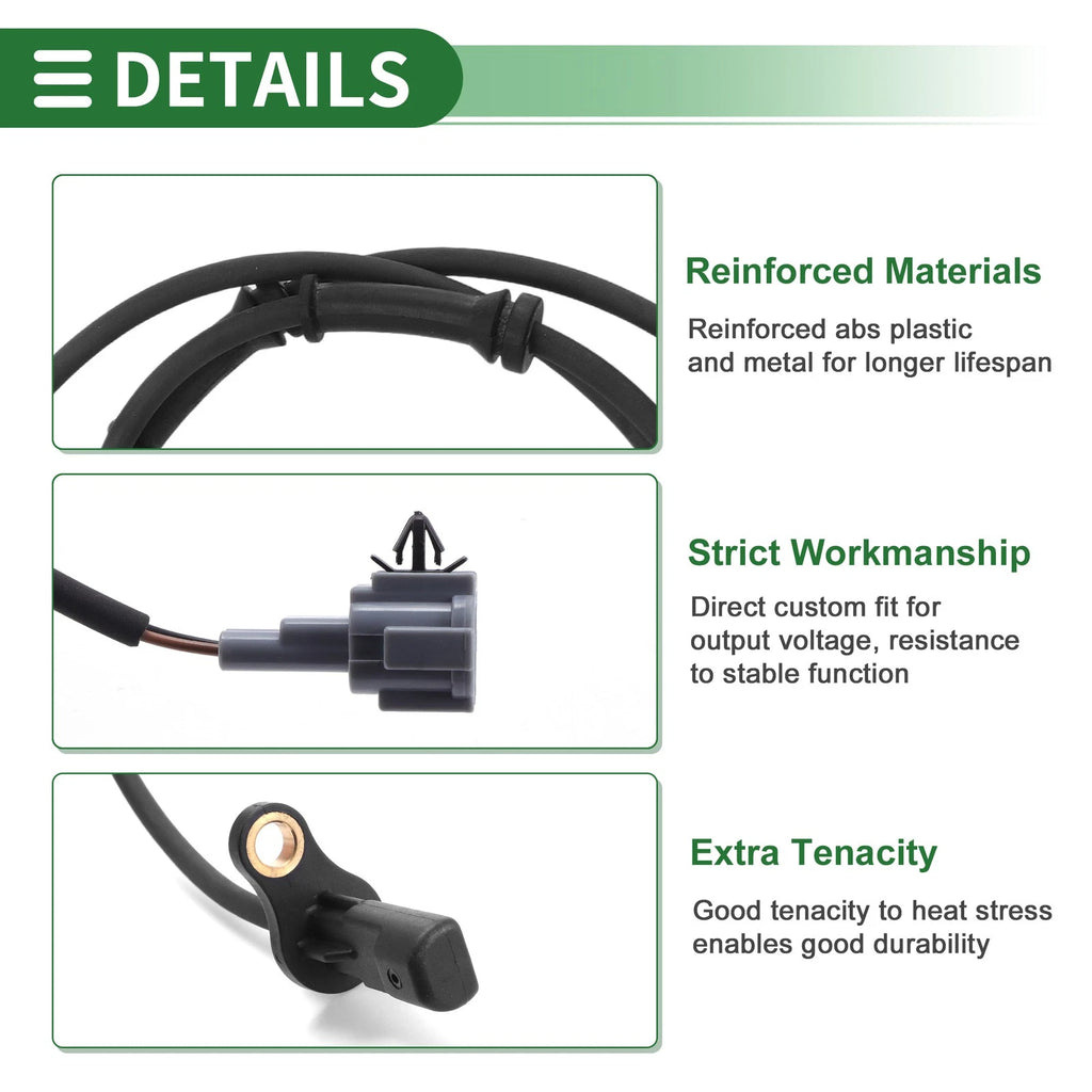 ABS Wheel Speed Sensor No. 479101Z600 for Nissan Frontier (2002–2004)