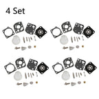Set of 4 Carburetor Diaphragm Kit Gasket for ZAMA C1U C1Q RB-47