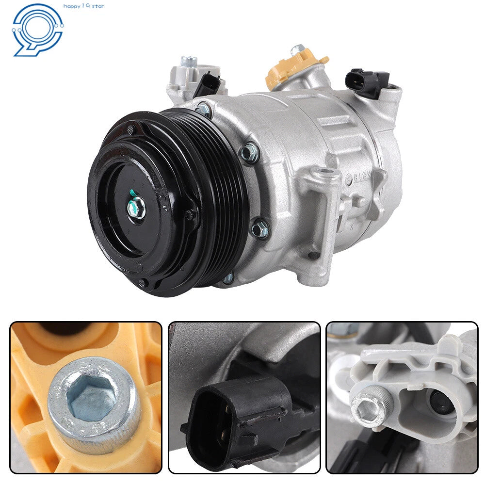 AC Compressor with Clutch for Ford Explorer Flex Police Interceptor (2011–2019)