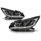 LED DRL Bar Projector Headlight for Honda Accord Sedan (2016–2017)