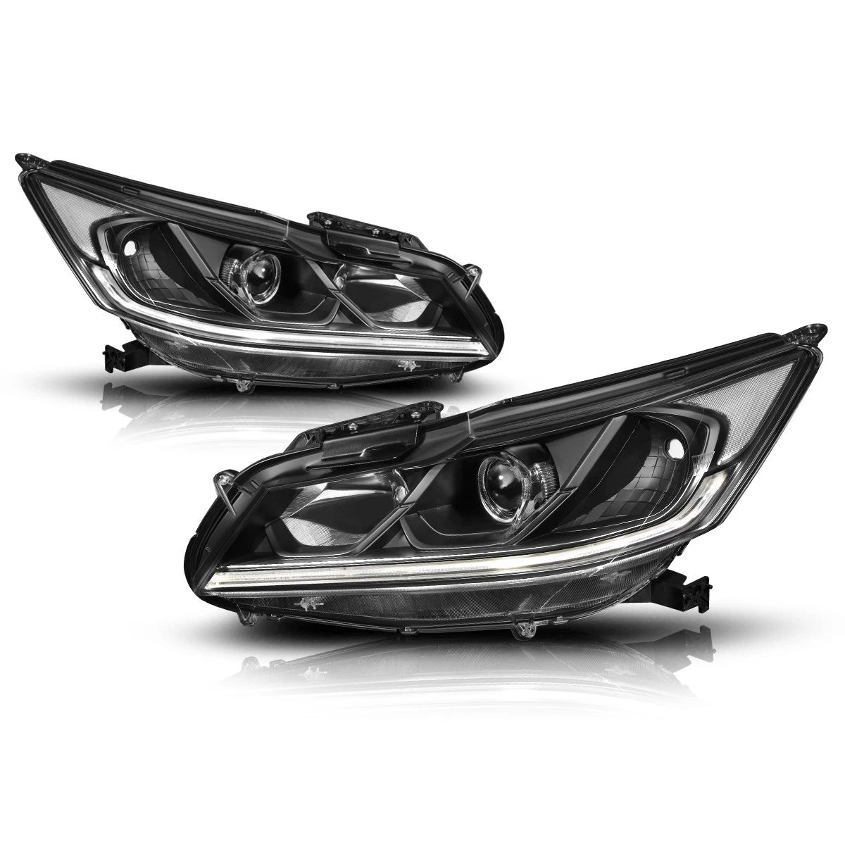 LED DRL Bar Projector Headlight for Honda Accord Sedan (2016–2017)