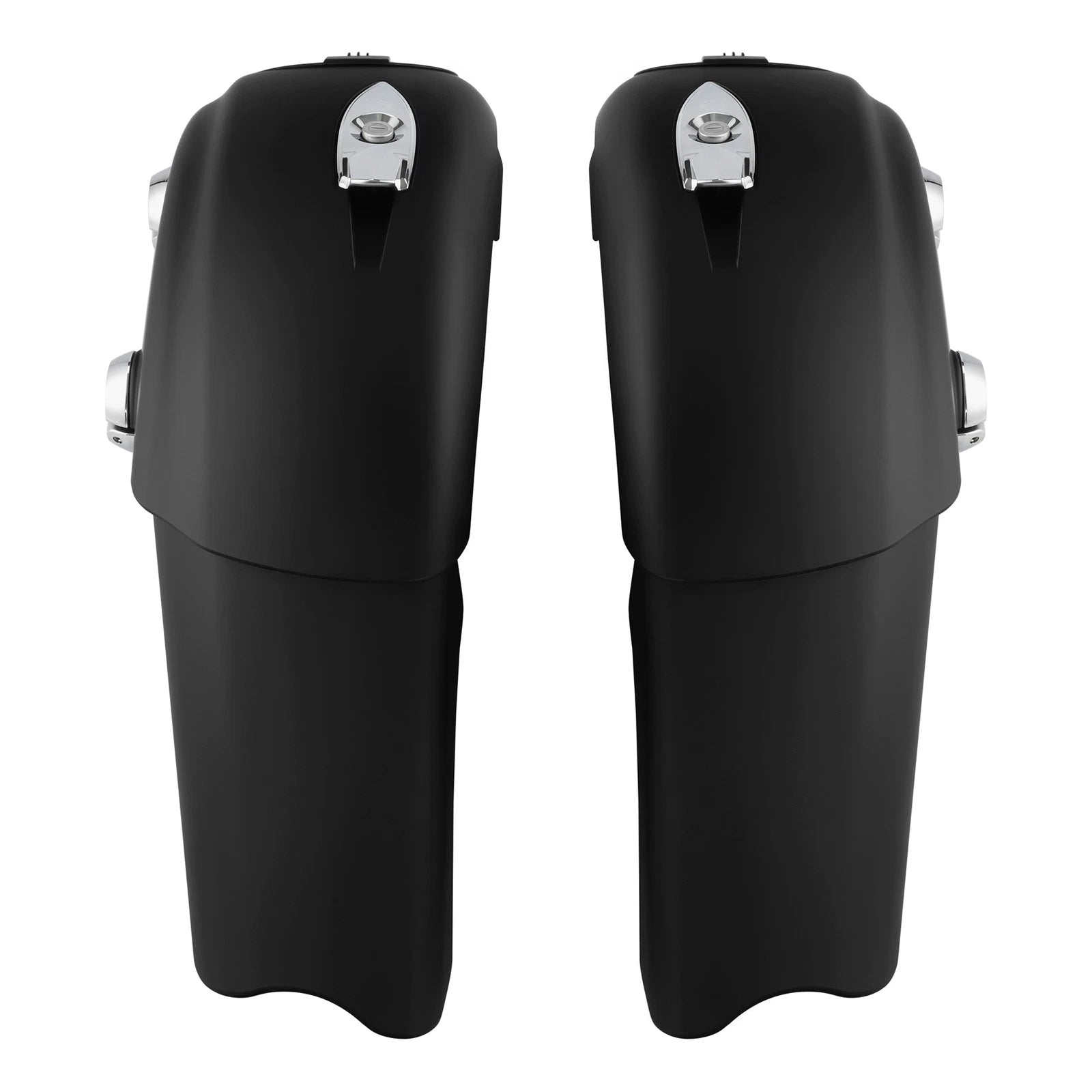 Matte Black Hard Saddlebag Audio Lid for Indian Chieftain (2014–2018)