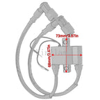 Outboard Ignition Coil for Nissan 30HP NS30A4, 25HP NS25C2 (2-Stroke) 3A0-06040-1M