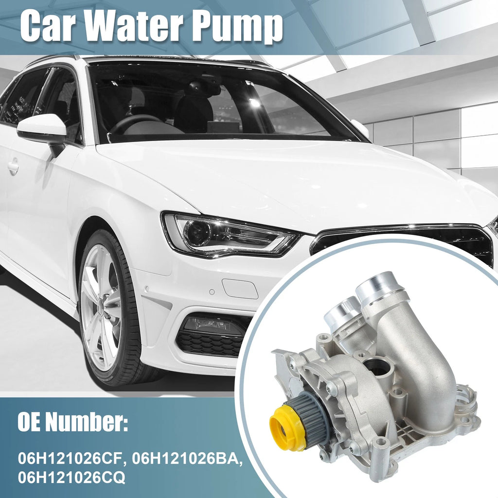 Car Water Pump for Audi A3 A4 A5 A6 (2006–2016) 06H121026CF 06H121026BA