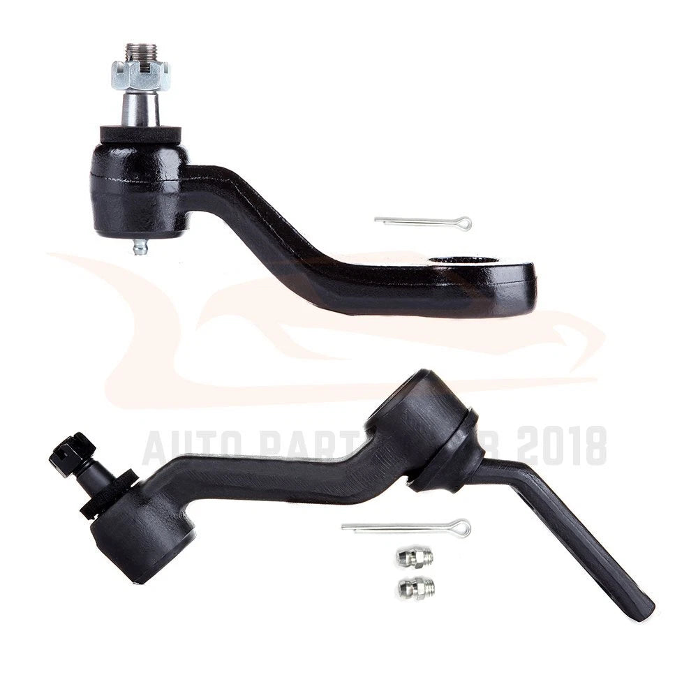 Set of 2 Front Pitman & Idler Arms for GMC C1500 C2500 K1500 Suburban (1990–1999)