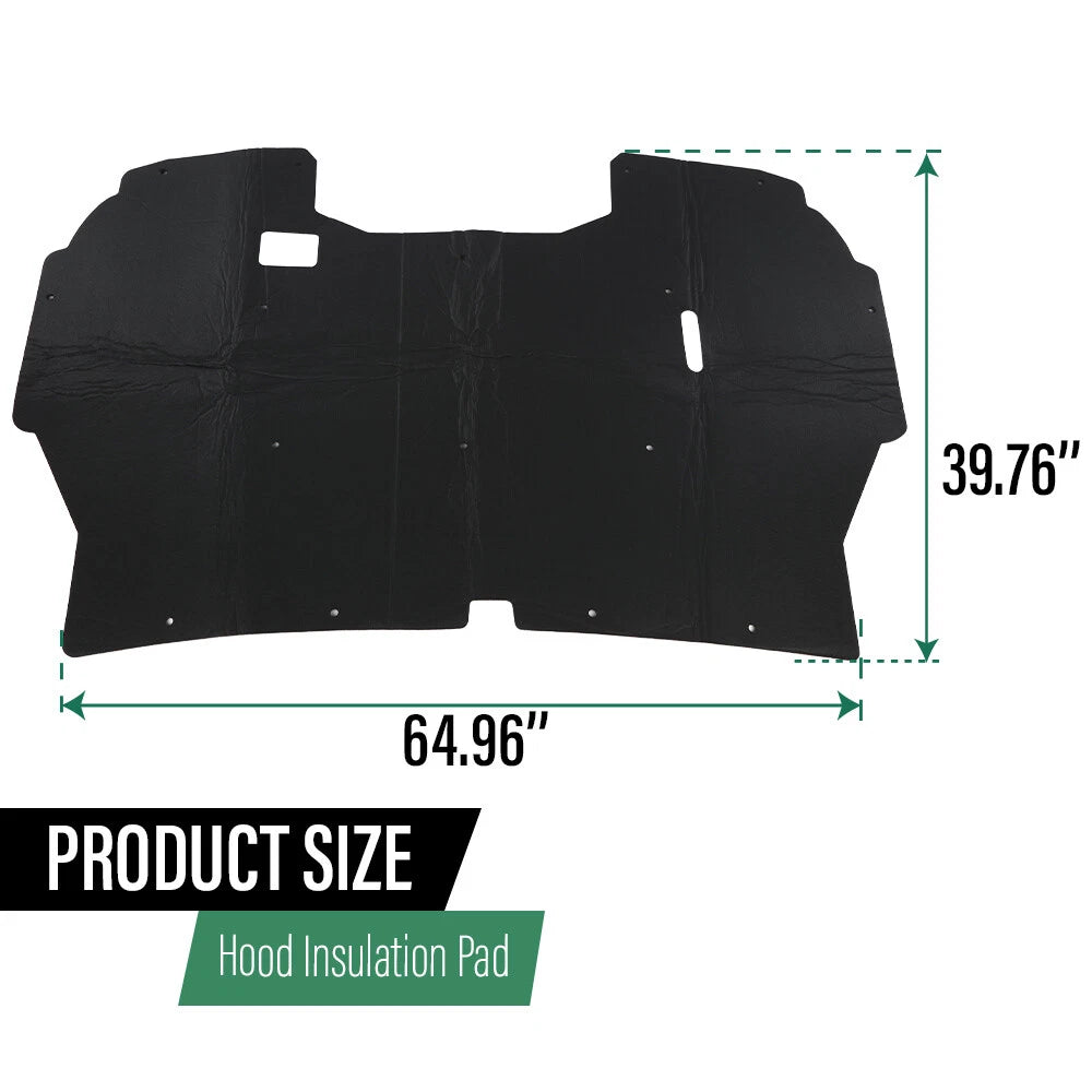 Hood Insulation Pad for Ford F-150 F-250 F-350 (1992–1997)