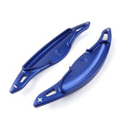 Steering Wheel Paddle Shifter Extensions for Hyundai i30 (2019–2023) Blue