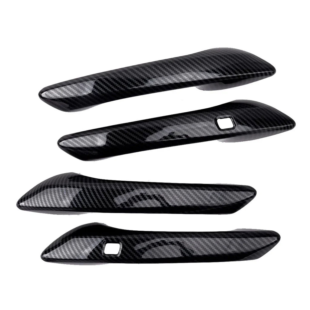 4 x Carbon Fiber ABS Door Handle Covers for Hyundai Sonata (2020)