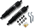 Premium Ride-Height Adjustable Shocks for Drag Specialties (Black)