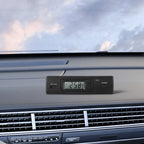 Car Thermometer for Indoor and Outdoor Use (12.543.5cm) Black LCD