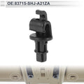 Sun Visor Holder Clip for Honda Odyssey (2005–2010) No. 83715-SHJ-A21ZA Black
