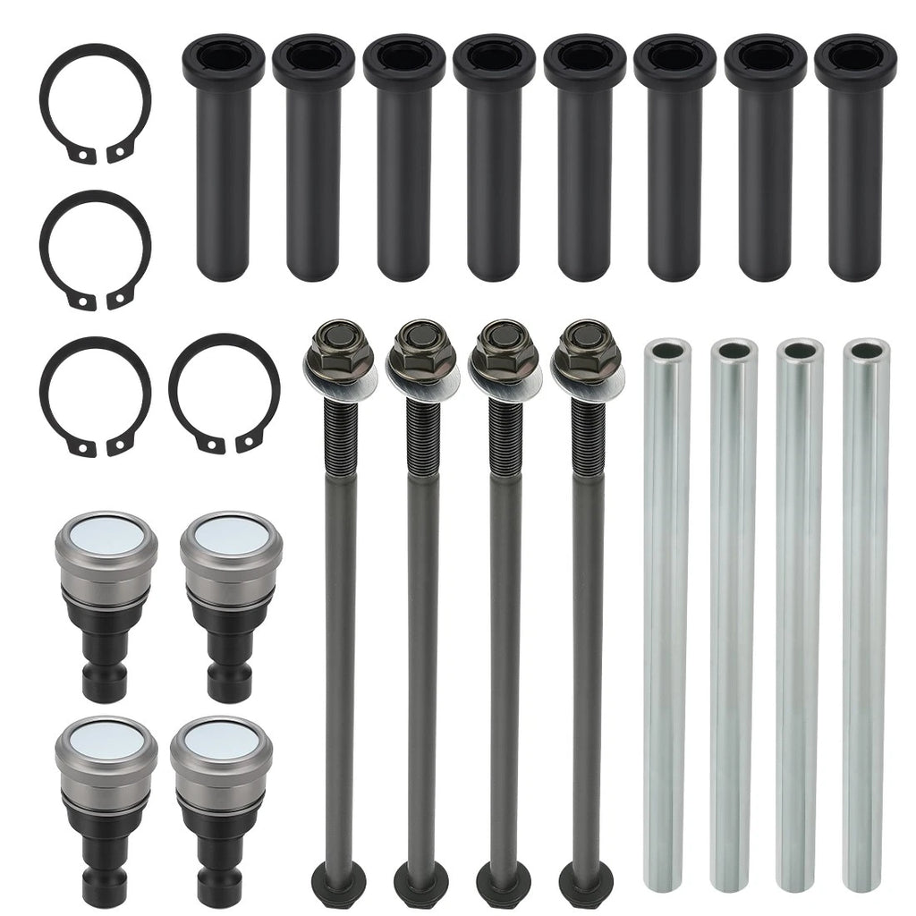 Front Upper A Arm Bushing Ball Joint Kit for Polaris RZR 570 S 800 (2010–2020)