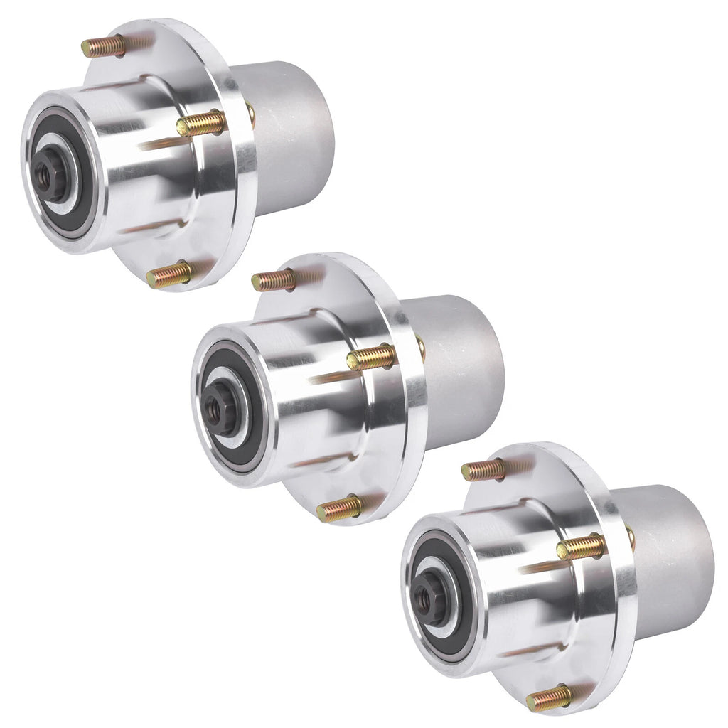 3X Deck Blade Spindle for Hustler Fastrak Raptor SDX SD (48"-60")