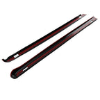 Bed Rail Caps for Chevy Silverado 1500 2500 3500 HD 6'6" (2007–2014) Black