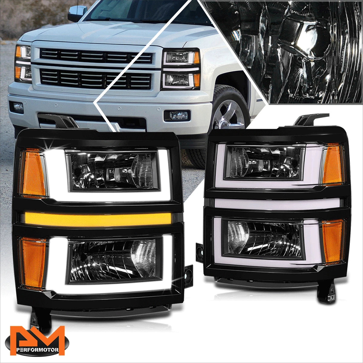 HID Projector Headlight Lamp for Ford Mustang (2018–2022)