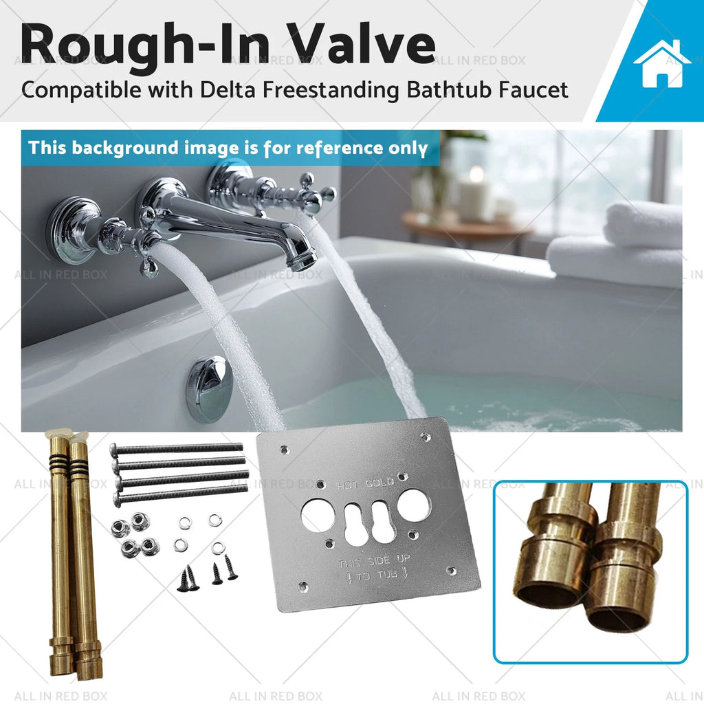 Rough-In Valve for Delta Freestanding Bathtub Faucet R4700-FL RP74816 (N/A)