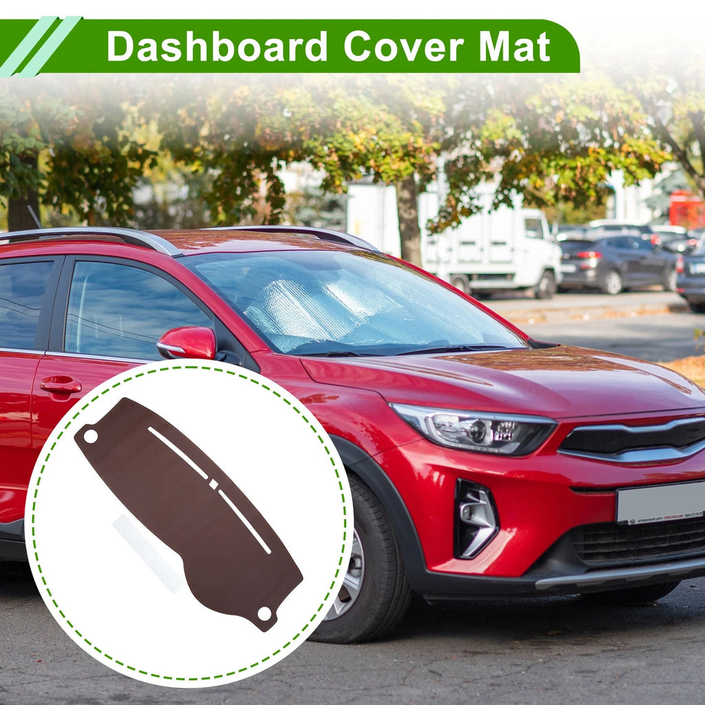 Dashboard Cover Mat for Kia Stonic YB (2017–2023) - Brown