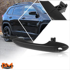 Front Left Exterior Door Handle w/ Keyhole for Jeep Cherokee (2014–2018)