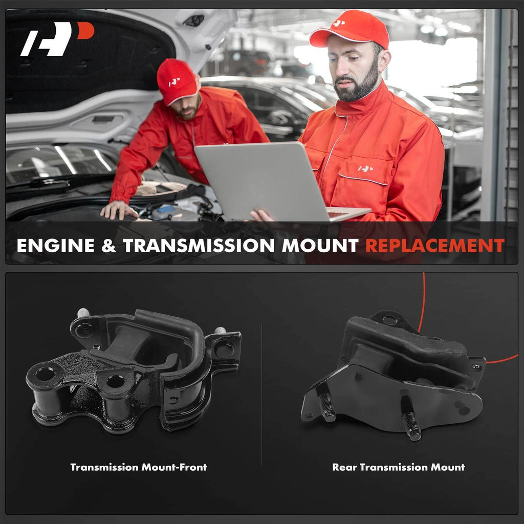 2X Transmission Mount for Honda Accord (2003-2007)