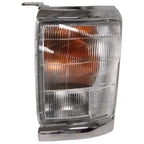 2 x LH+RH Chrome Trim Corner Indicator Lights for Toyota Hilux (1997–2001)