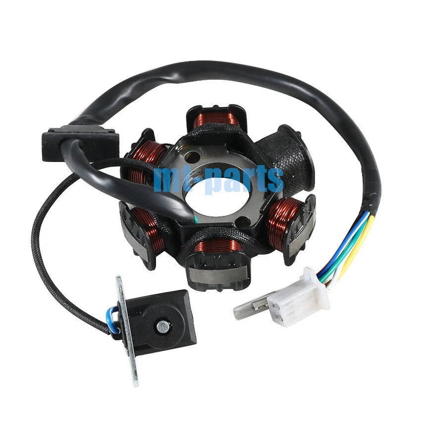 Stator Magneto Coil for Kymco Activ 110 (2000–2006), Activ 125 SR (2003–2016), Activ 50 SR