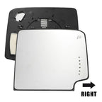 Heated Right Upper Side Rearview Mirror Glass for Chevrolet Silverado 