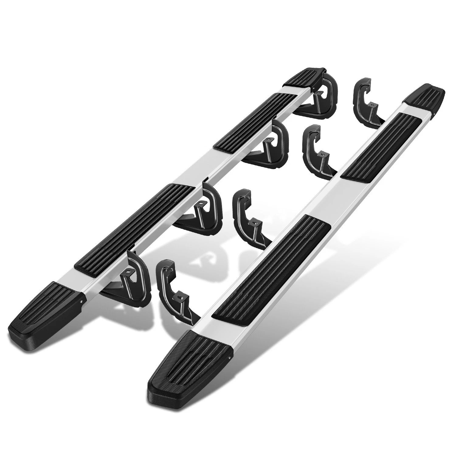 6" Aluminum Side Step Bars for Silverado Sierra Crew Cab (2019–2022)