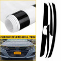Chrome Delete Blackout Overlay for Honda Accord (2021–2022) Front Grill Trim