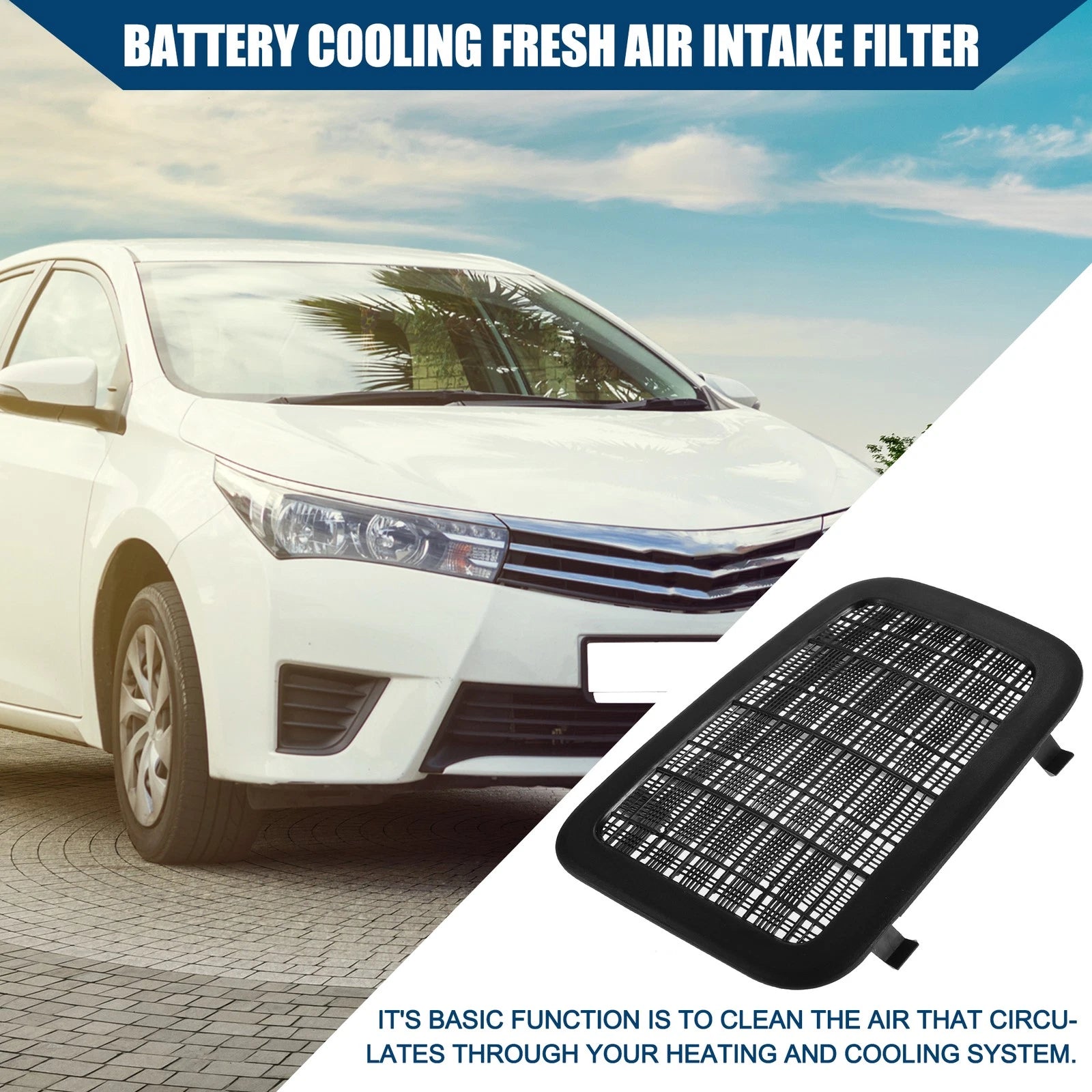 Air Intake Filter Screen for Toyota Prius (2010–2013)
