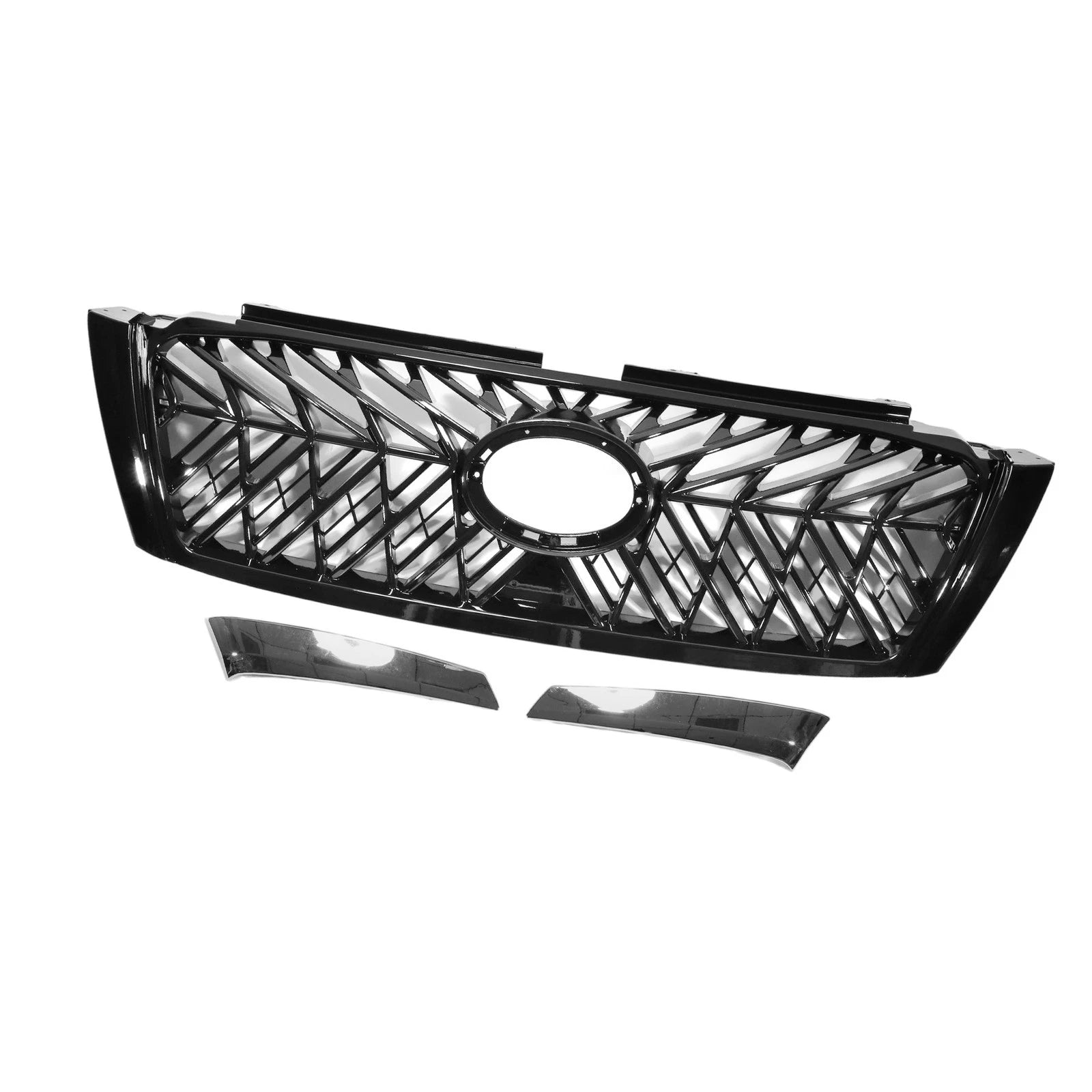 Front Upper Hood Bumper Grille for Toyota Land Cruiser Prado (2014–2017)