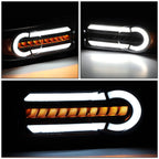 3D LED DRL + Sequential Turn Signal Bumper Light for FJ Cruiser (2007–2014)