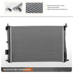 Aluminum Radiator for Chrysler Pacifica Voyager (2017–2023) DPI-13641