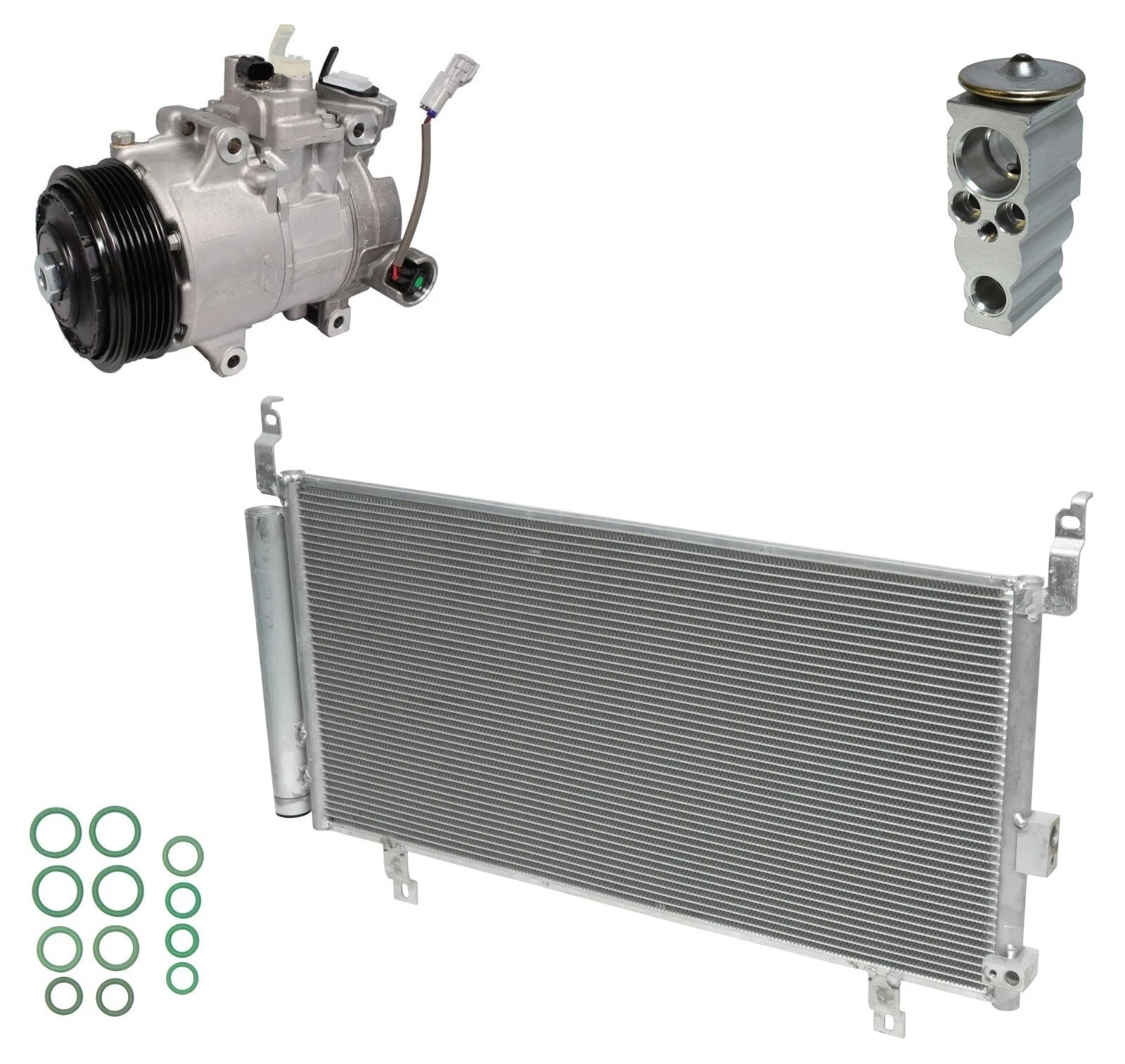 AC Compressor Kit with Condenser for Subaru Legacy 3.6L (2019–2019)