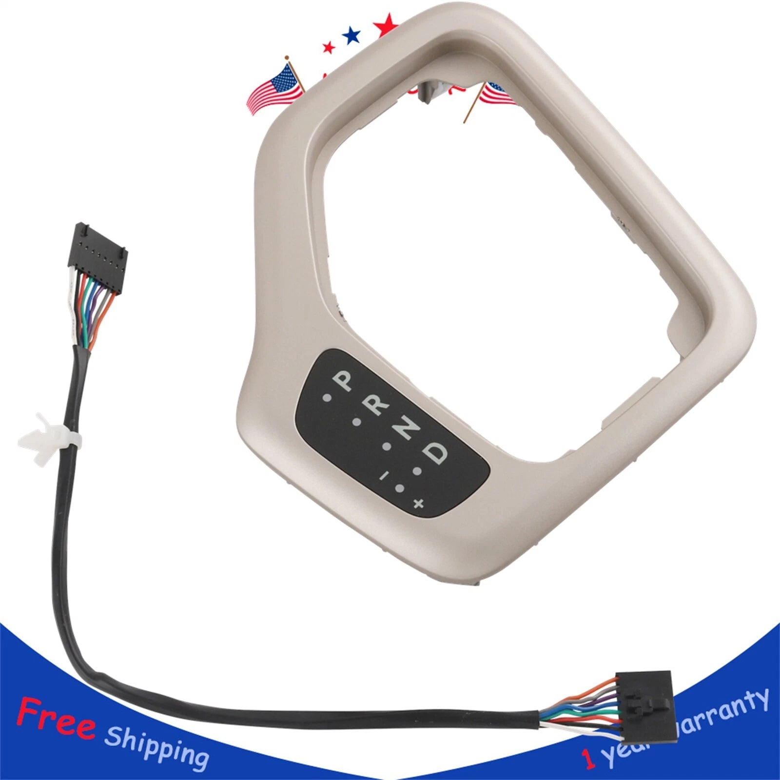 Transmission Shifter Bezel with Harness for Jeep Cherokee (2014–2018)