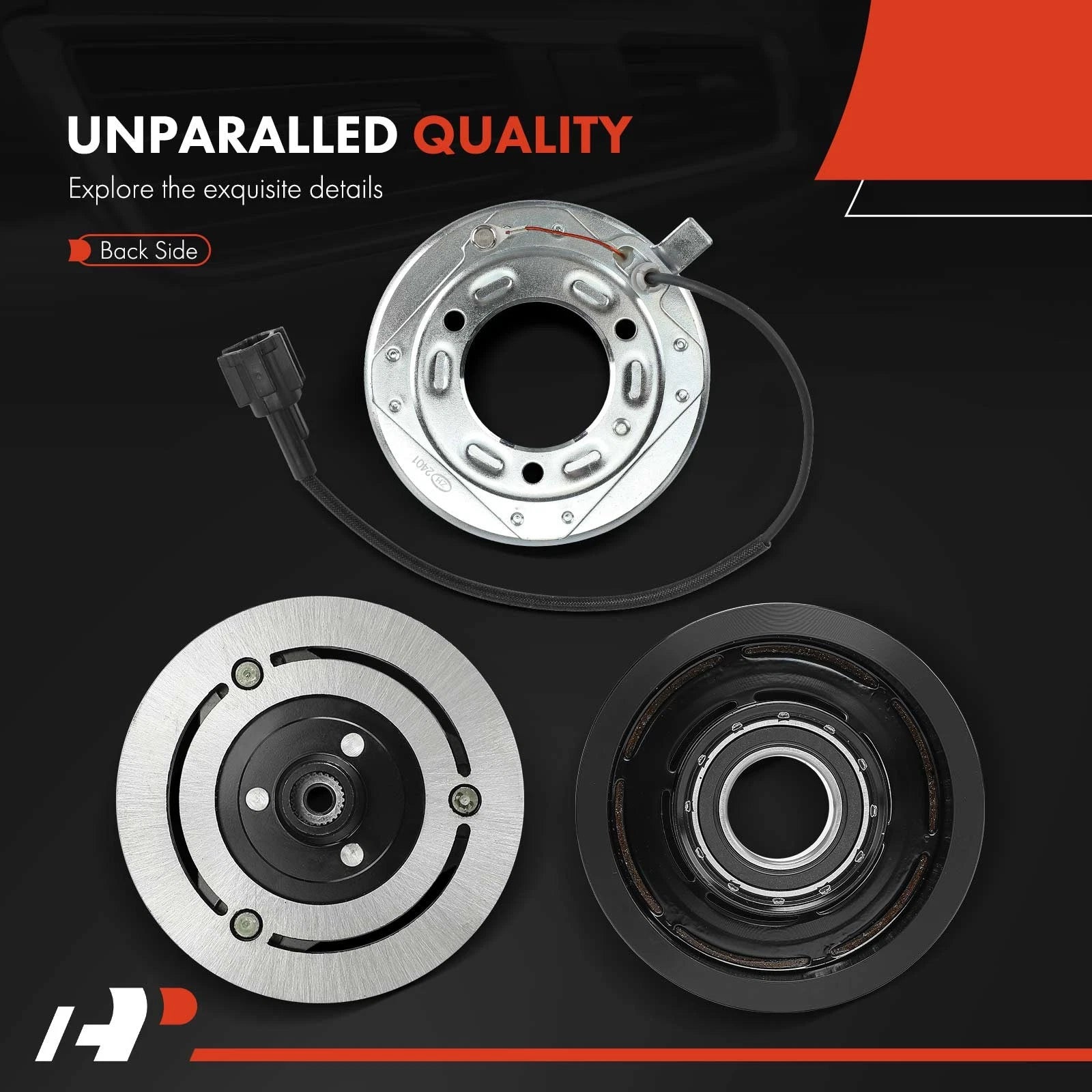A/C Compressor Clutch Kit for Nissan Pathfinder, Armada (2008-2012)