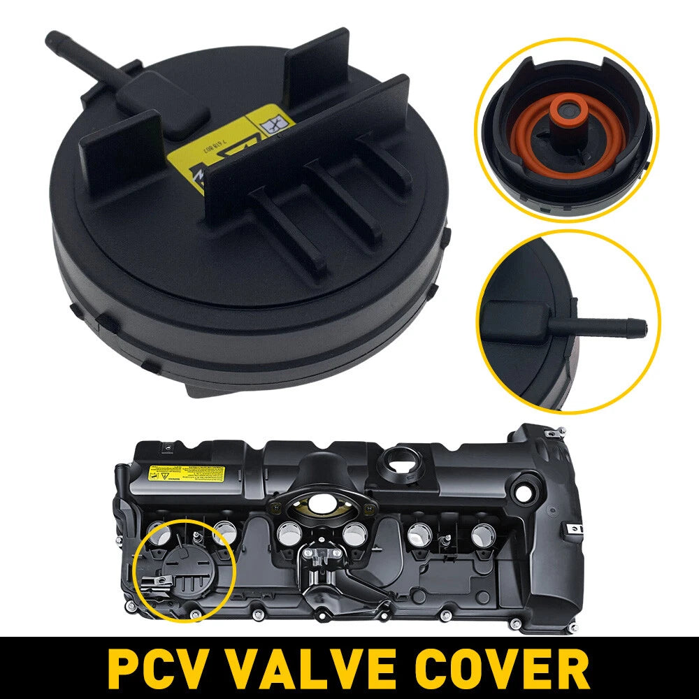PCV Valve Cover for BMW E90 328i, E82 128i, E60 528i (2007–2011)