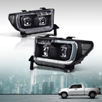 LED Tube Projector Headlights for Tundra, Sequoia (2007–2017)
