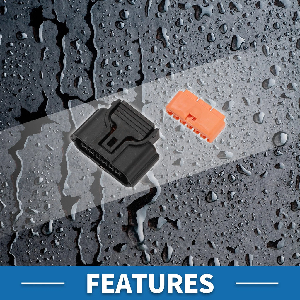 Set of 1 Parking Assist Sensor Connector Plug for Renault 