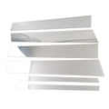 Silver Pillar Post Door Window Cover Trim for Infiniti G35 G37 Sedan (2002-2013)