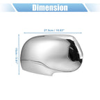 Pair of Chrome Plated Power Full Mirror Covers for Chevrolet Trailblazer (2002–2009)