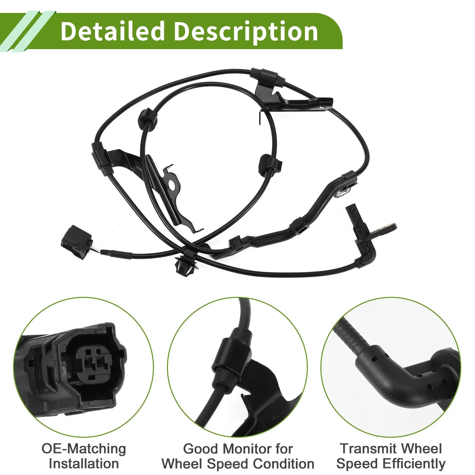 ABS Wheel Speed Sensor No. 89543F4010 for Toyota C-HR (2017–2023)