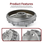 Front Brake Drum for Honda Rancher 350 TRX350TE TRX350TM (2000–2006) 44600-HN4-670