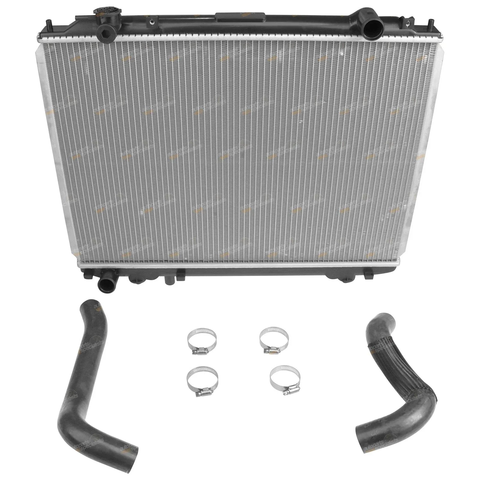 Radiator & Upper + Lower Hoses Kit for Mazda B2500 UN 4 Cyl 2.5L WL-T (1999-2006)