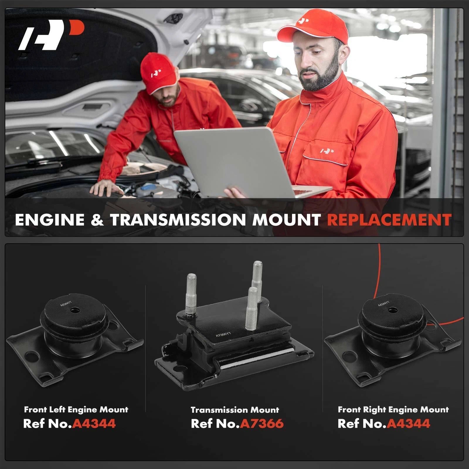 3X Engine & Transmission Mount for Nissan Frontier Pathfinder (2005-2019)